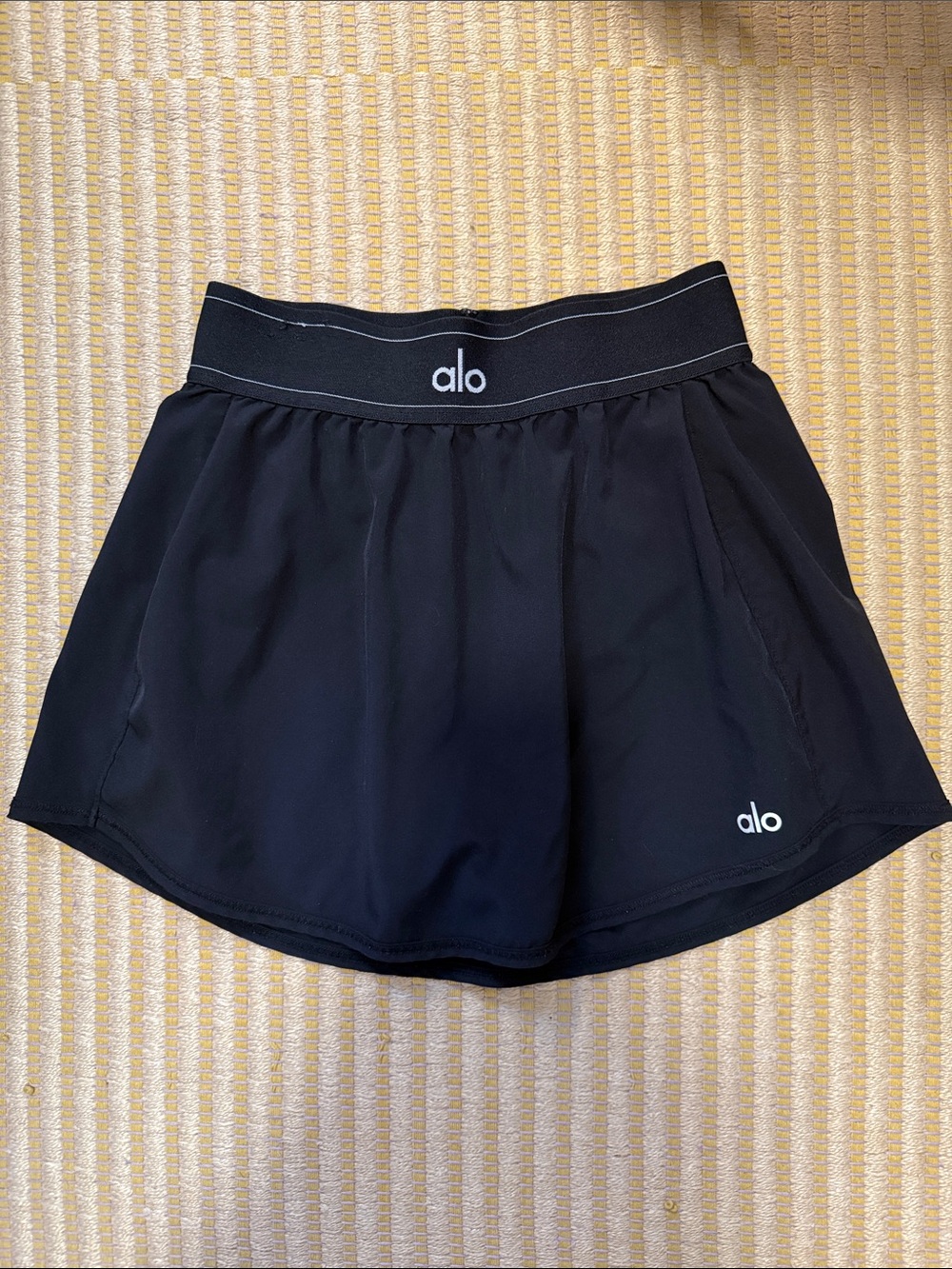 Alo Match Point Skirt in Black XXS